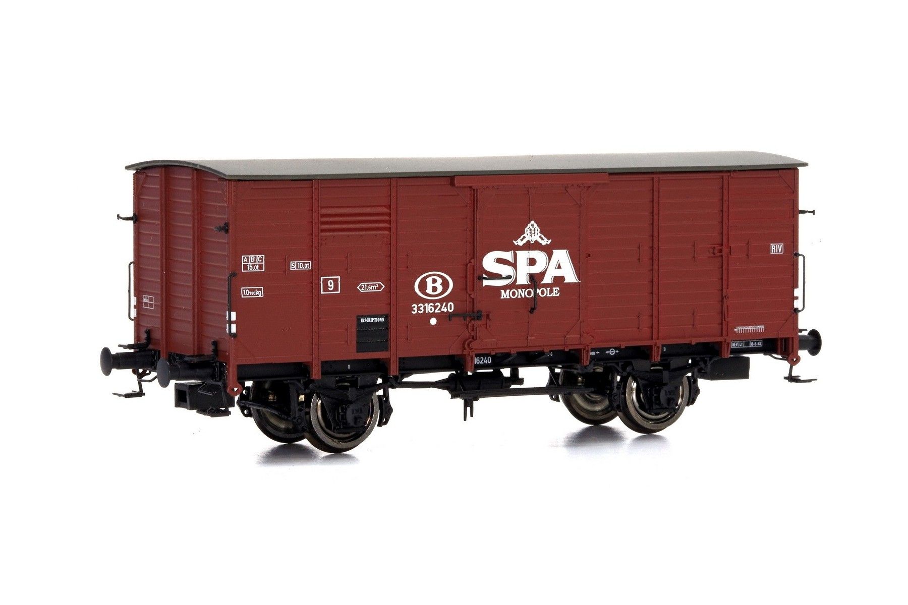 K&ESR 5 Plank Wagon 3