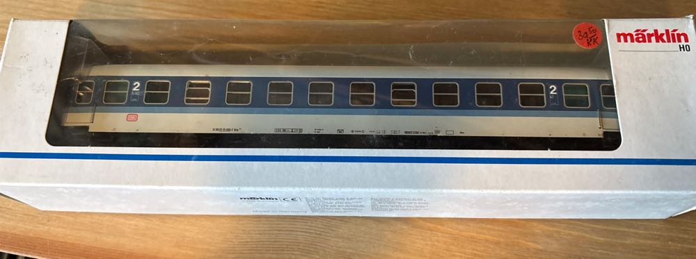 Marklin H0 11853 Stg Blue 1. 1960  model trains collectible [Barcode 4001883040325] - Main Image 2