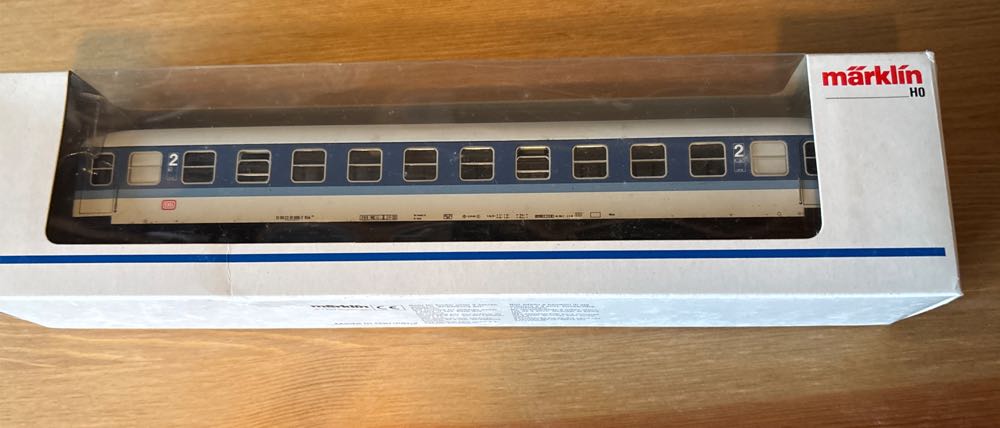 Marklin H0 11853 Stg Blue 1. 1960  model trains collectible [Barcode 4001883040325] - Main Image 3