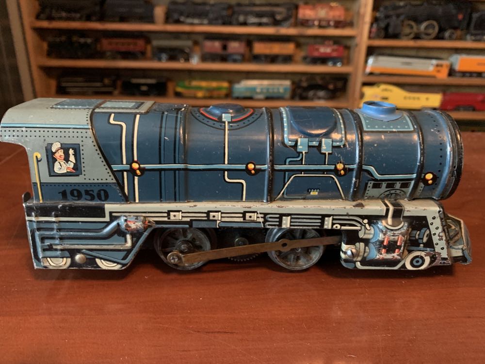 Unique Art Lines 1950 Locomotive - Unique Art Lines model trains collectible - Main Image 2