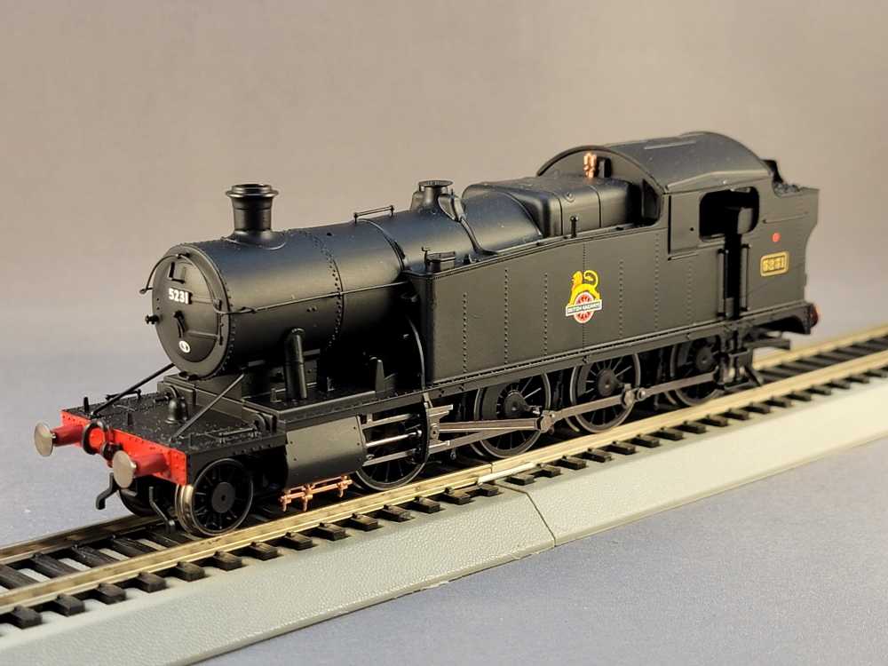 Hornby R3463 Class 52xx 2-8-0T 5231 - BR Black - Early Emblem - Hornby model trains collectible - Main Image 1