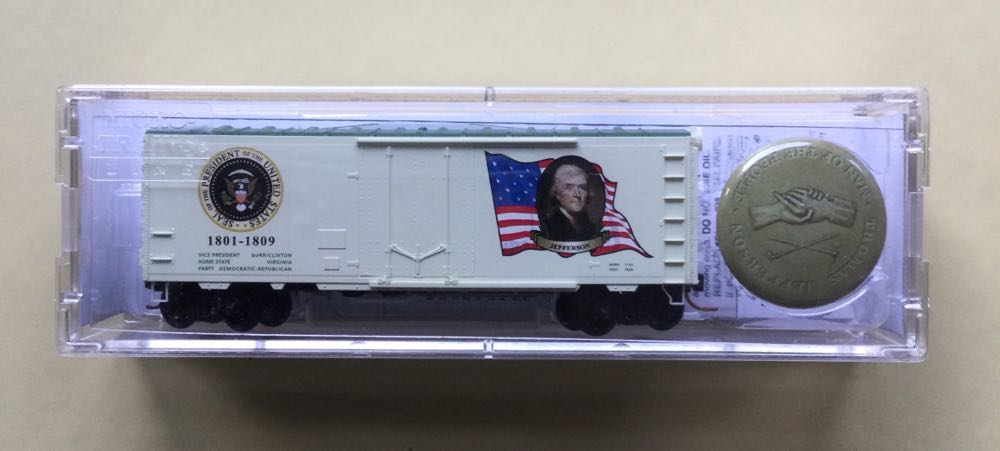 Presidential Series [03] Thomas Jefferson - Micro Trains Line Co. model trains collectible - Main Image 2