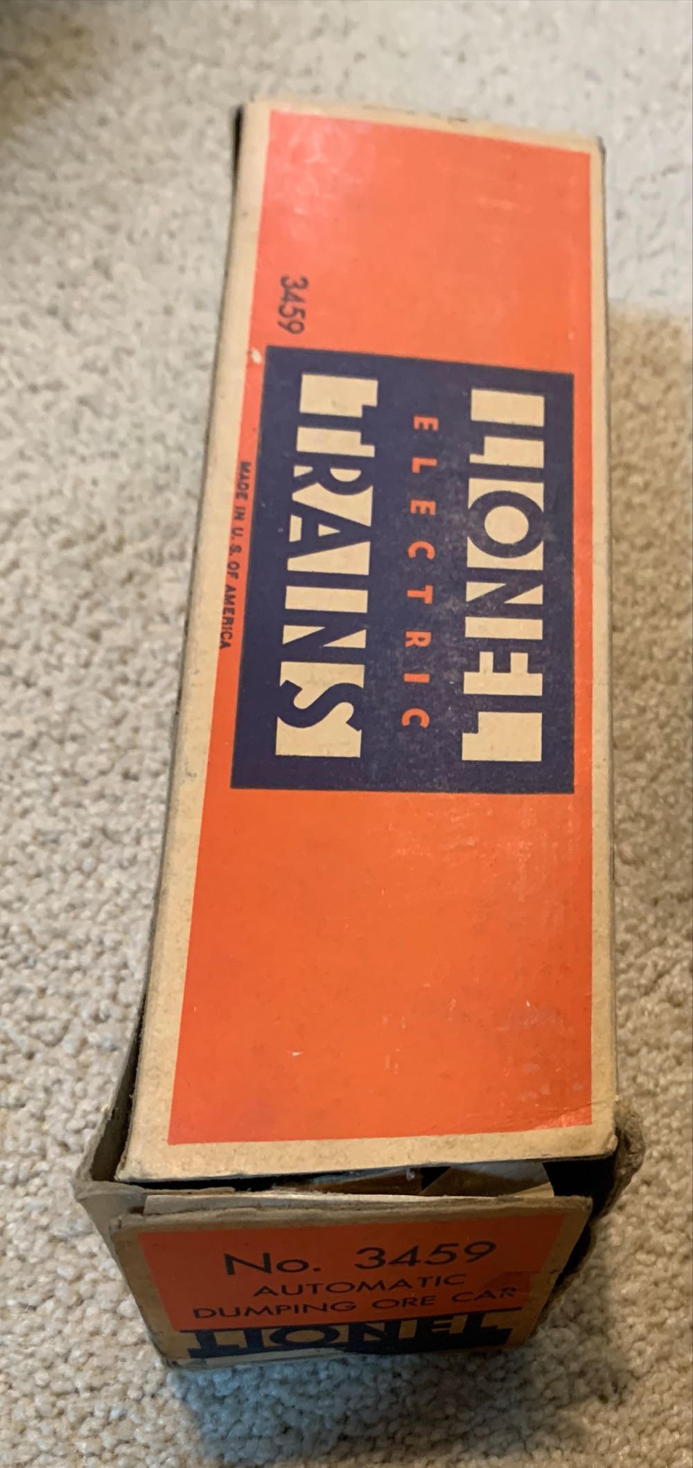 3459 Operating Coal Unloading Car - Lionel model trains collectible - Main Image 2