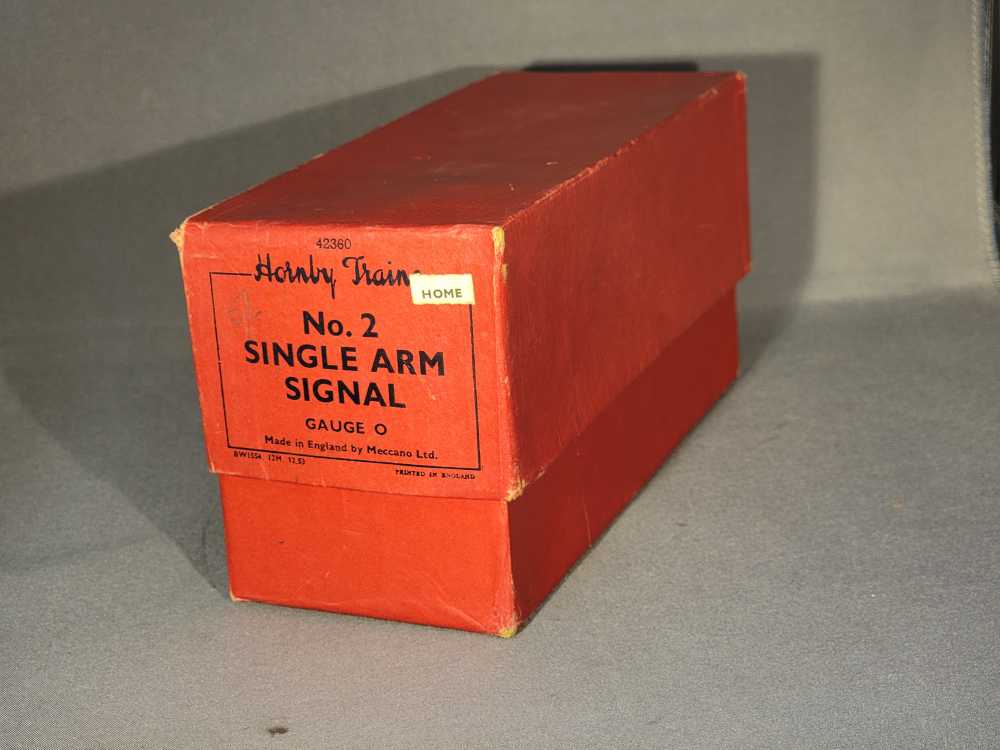 Hornby Tinplate A257 No.2 Signal Arm Signal - Home - Hornby model trains collectible - Main Image 2