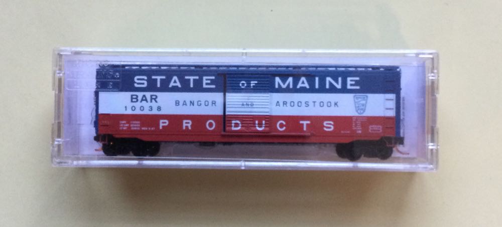 Bangor & Aroostook Railroad  |  BAR - Micro Trains Line Co. model trains collectible [Barcode 695140053469] - Main Image 2