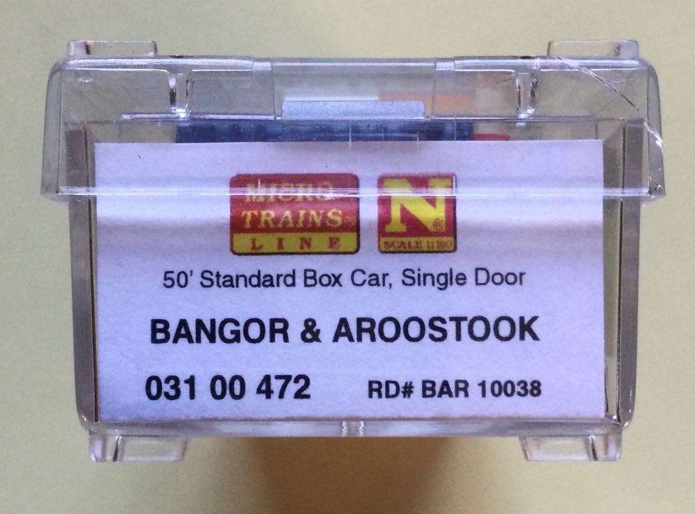 Bangor & Aroostook Railroad  |  BAR - Micro Trains Line Co. model trains collectible [Barcode 695140053469] - Main Image 3