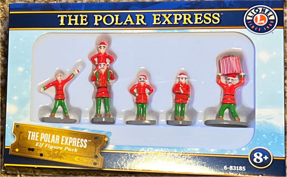 Polar Express Elves Figure Pack - Lionel model trains collectible [Barcode 023922831859] - Main Image 2