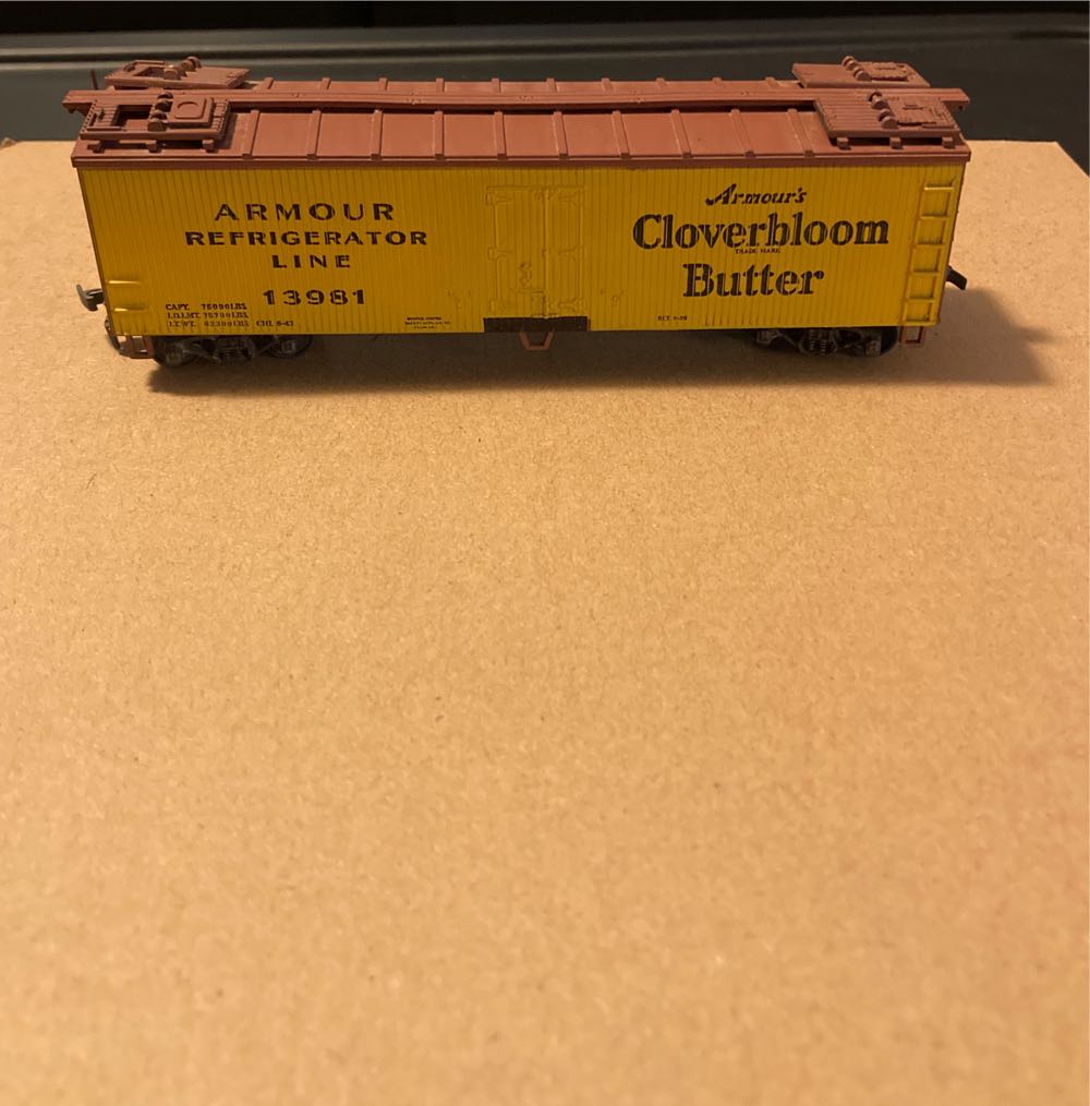 Armour Refrigerator Line - BC  model trains collectible - Main Image 2