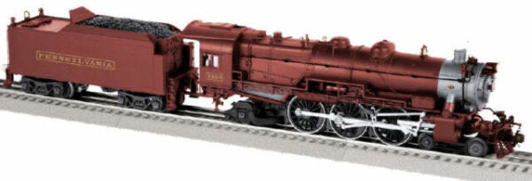 PENNSYLVANIA K4 #5409 RED - LEGACY *LEGACY CONTROL SYSTEM EQUIPPED ’ODYSSEY I SPEED CONTROL ITH OKOFF SMTCH ”LEGACY RAILSOUNDS SOUND SYSTEM ”FAN-DRIVEN SMOKE UNIT 23922 11319 ”WHISTLE SMOKE STEAW EFFECT ”MAINTENANCE-FREE MOTOR ™DIE-CAST METAL LOCOMOTIVE - Lionel Legacy model trains collectible [Barcode 023922113191] - Main Image 1