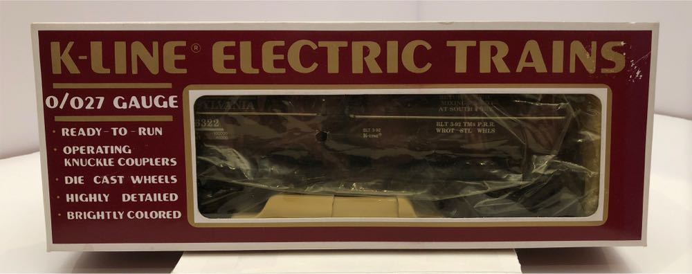 Pennsylvania K-Line 6322 Tank Car K6322 - K-Line model trains collectible [Barcode 040369063223] - Main Image 2