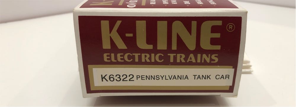 Pennsylvania K-Line 6322 Tank Car K6322 - K-Line model trains collectible [Barcode 040369063223] - Main Image 3