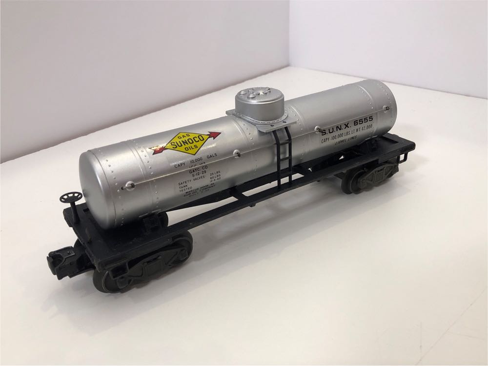 Sunoco Lionel 6555 Tank Car 6555 - Lionel model trains collectible - Main Image 2