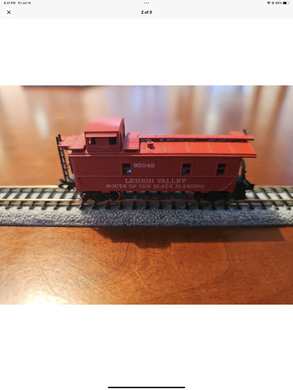 Lehigh Valley | Caboose - Atlas Model Railroad Co. model trains collectible - Main Image 3