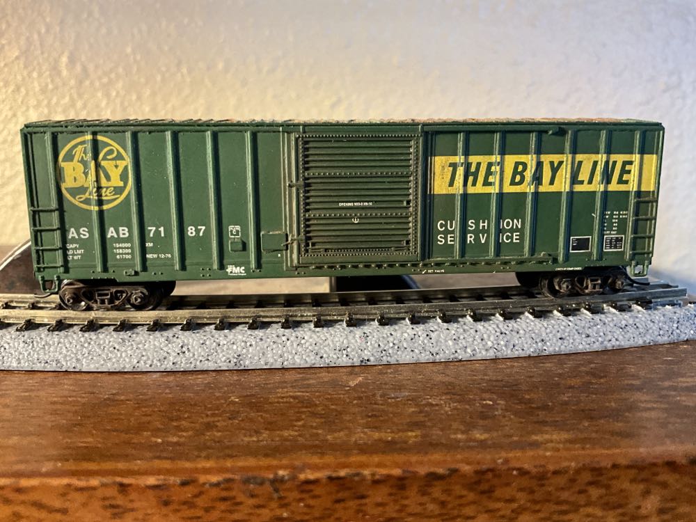 Bay Line | 50’ Box Car - Fox Valley Models model trains collectible - Main Image 2
