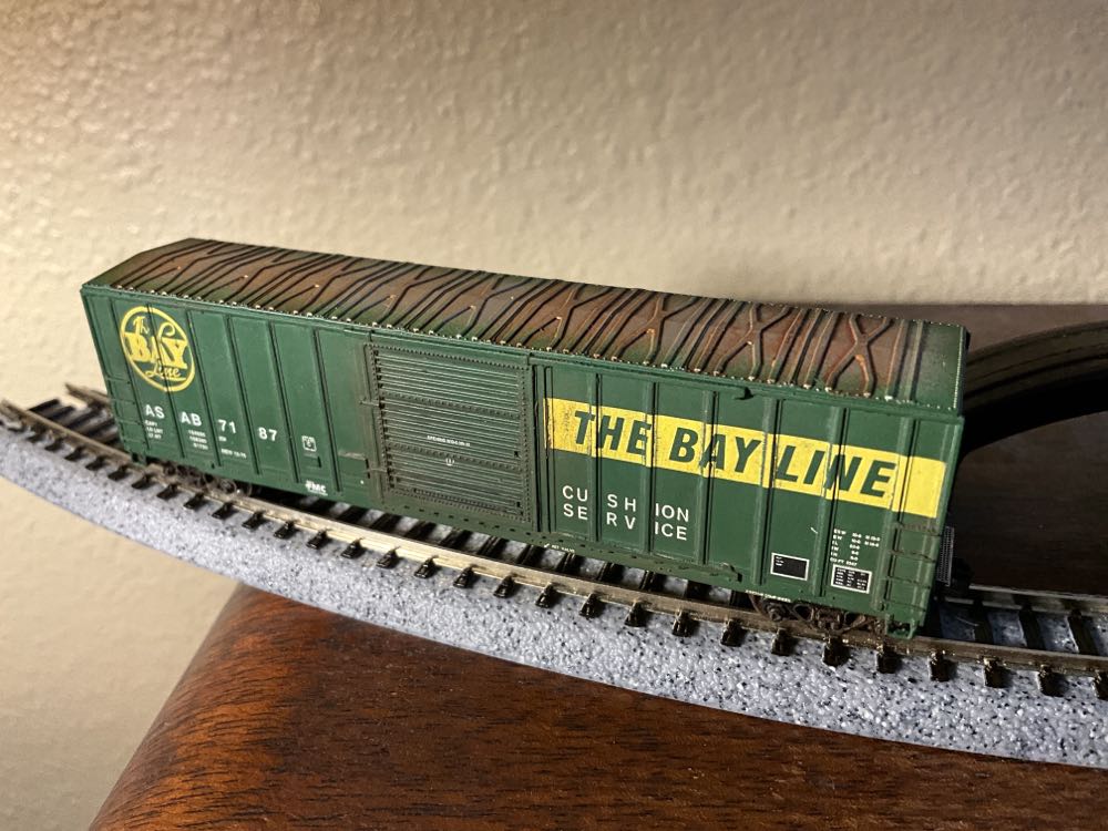 Bay Line | 50’ Box Car - Fox Valley Models model trains collectible - Main Image 3