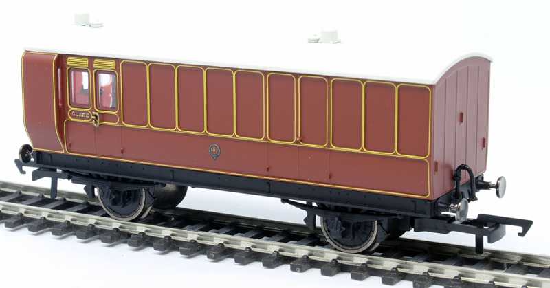 LB&SCR D47/222 Brake 102 - Hornby model trains collectible - Main Image 2
