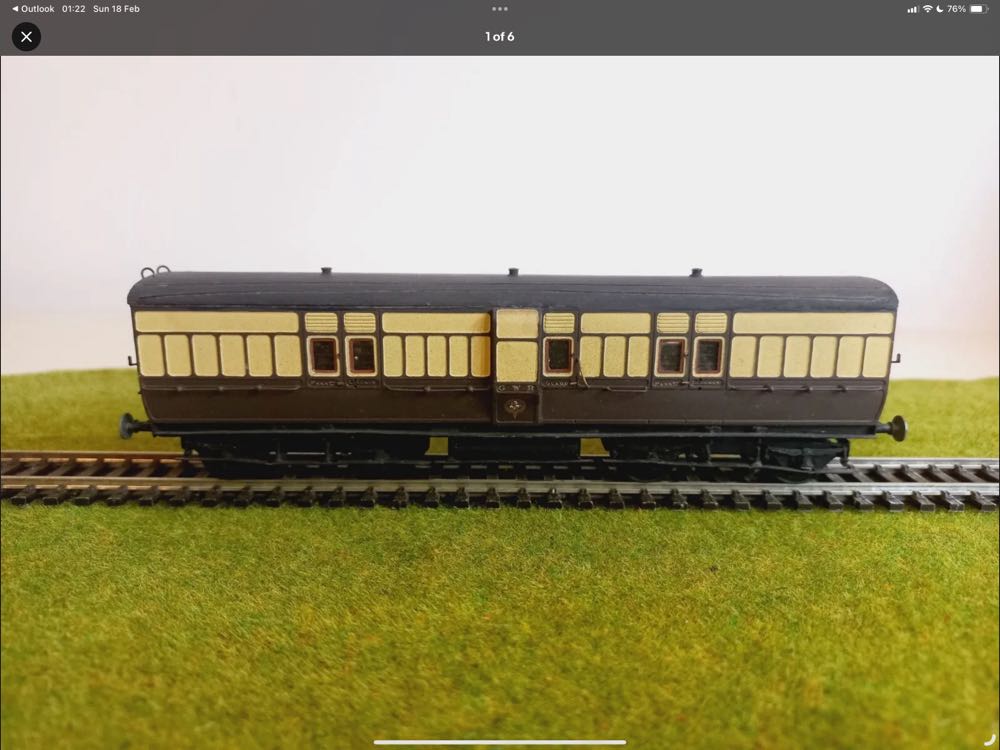K2 GWR Full brake / Luggage Van  - Mallard Models model trains collectible - Main Image 1