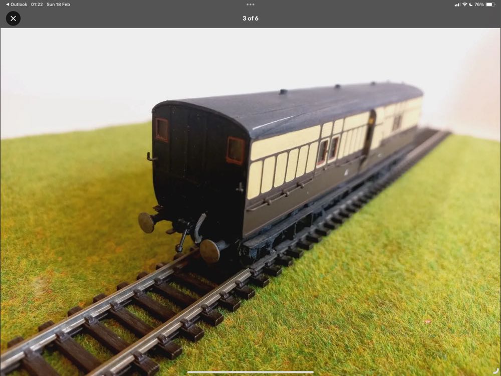 K2 GWR Full brake / Luggage Van  - Mallard Models model trains collectible - Main Image 2