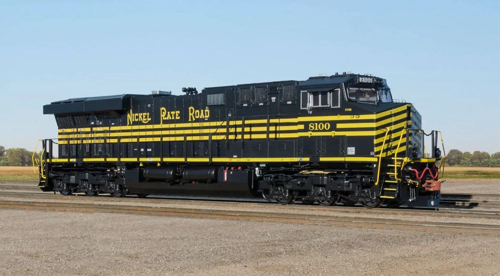 Norfolk Southern GE ES44AC NKP Heritage Scheme - Broadway Limited Imports model trains collectible [Barcode 836563028133] - Main Image 2