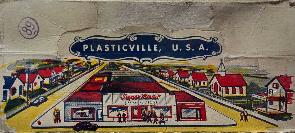 Supermarket Plasticville - Plasticville U.S.A. model trains collectible - Main Image 2