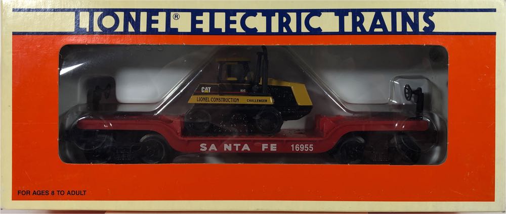 Santa Fe Lionel 16955 Flatcar 6-16955 - Lionel model trains collectible - Main Image 2