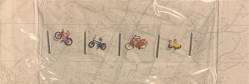 Artitec 322.003 Z Modern Bicycles Moderne Modern Fahrräder 1:220  model trains collectible [Barcode 8718719417652] - Main Image 2