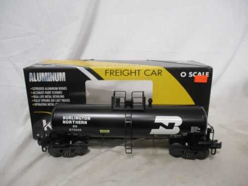 27 Aluminum Burlington Northern Aluminum Tank Car New K Line Scale Semi 90014 Great 90016 Single Dome Blue  model trains collectible [Barcode 040369151579] - Main Image 1