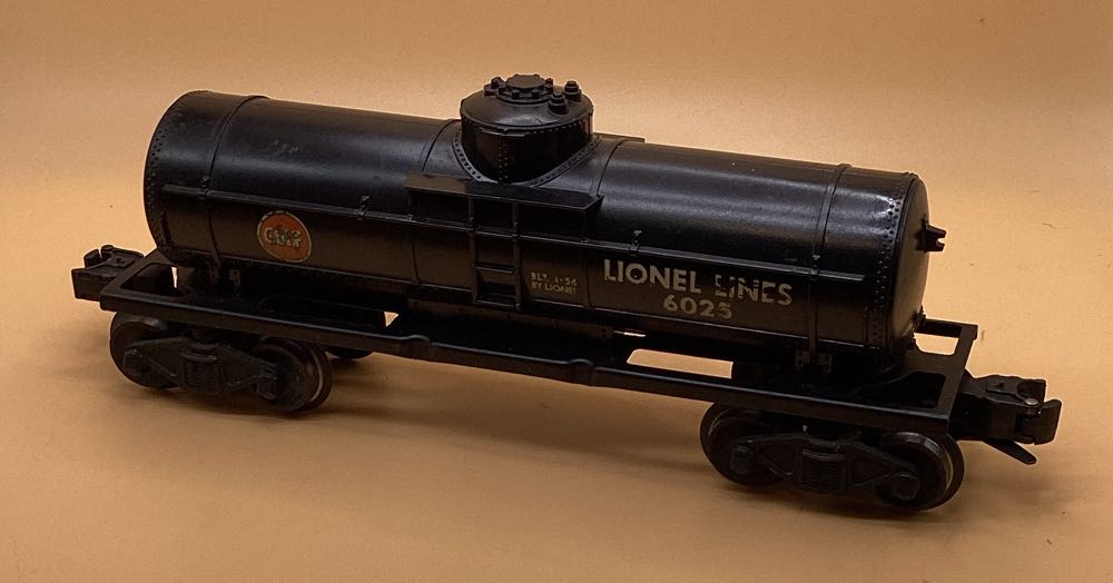 Gulf Tank Car Lionel 6025 - LIONEL model trains collectible - Main Image 2