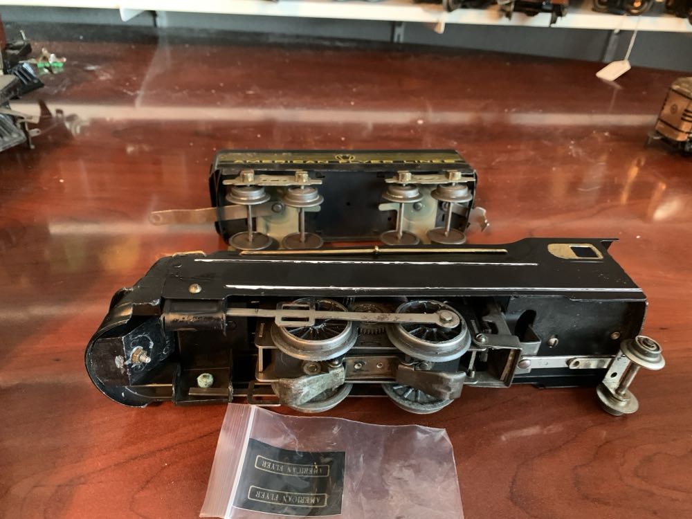 American Flyer 640 Loco & Tender - American Flyer model trains collectible - Main Image 4