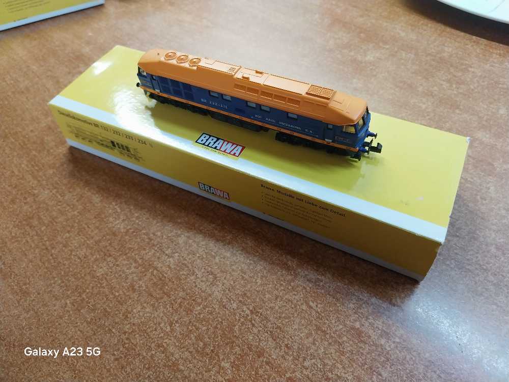 BRA-61006Z¹ Diesel PCC 232 Ludmilla C’C’ Azul/Naranja  - Brawa model trains collectible [Barcode 4012278610061] - Main Image 2