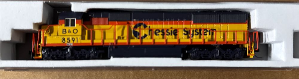 Atl40003964 N Sd50 W Dcc & Sound Chsy B&o Num8591 - Atlas model trains collectible [Barcode 843069112006] - Main Image 2