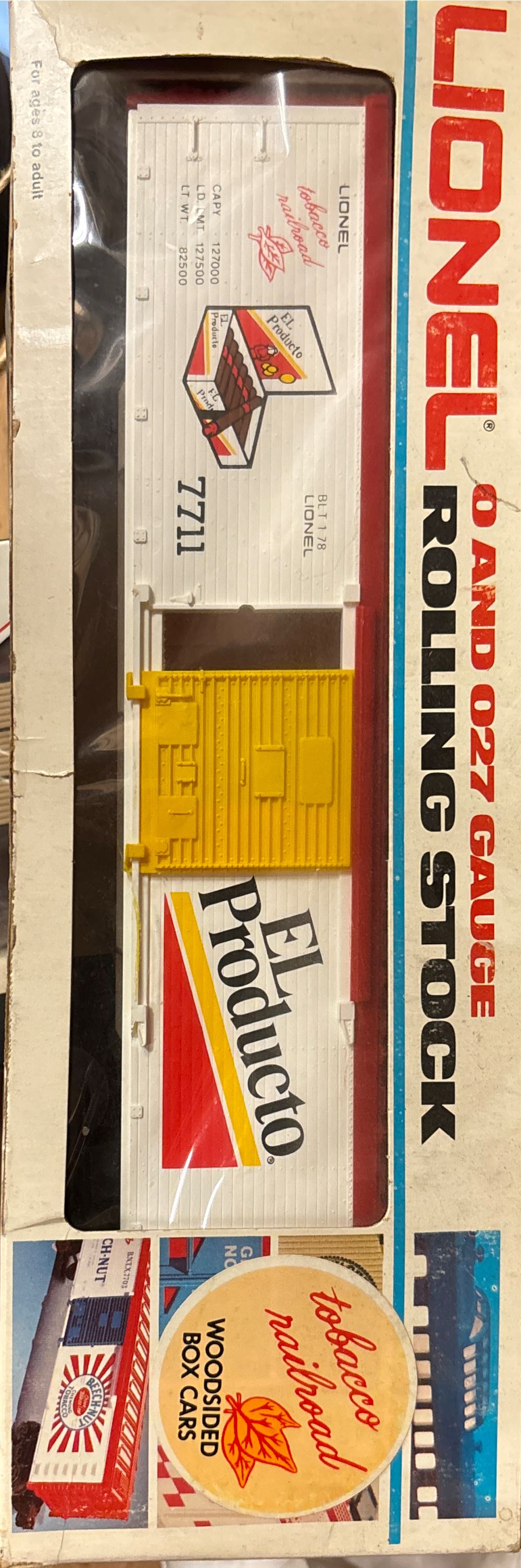 El Productive Box Car  model trains collectible - Main Image 2