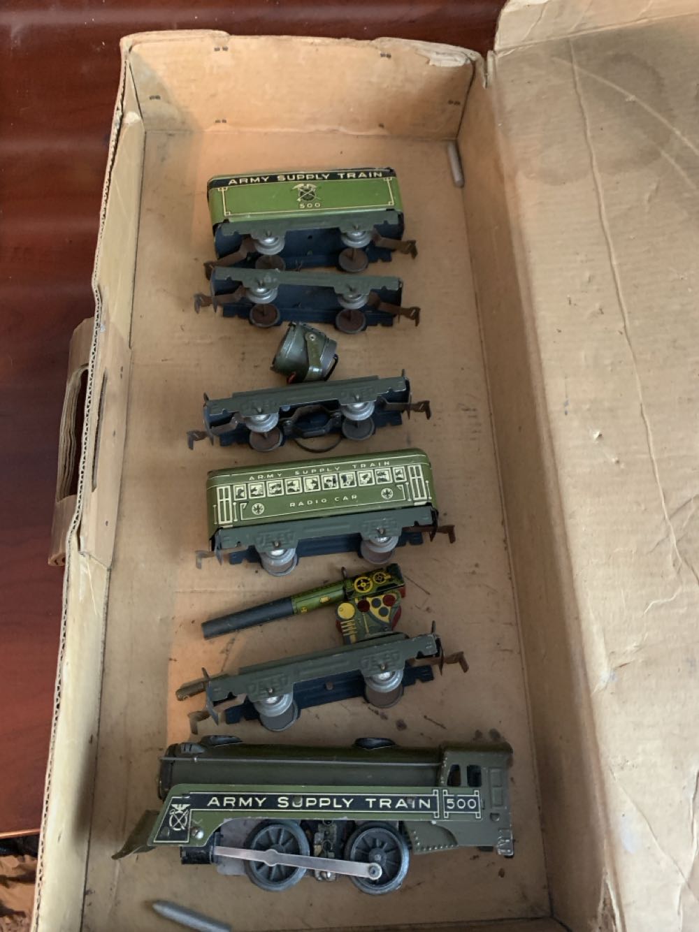 Marx Army Train Set - Marx model trains collectible - Main Image 2