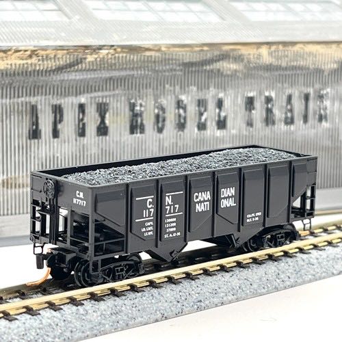 InterMountain Railway Company:  Model Numbers 45301 – 02. 45301–02.  45301–03.  45301– 03.  45301– 04:   4750 CU. FT.. Rib Sided Hopper   Chicago Northwestern