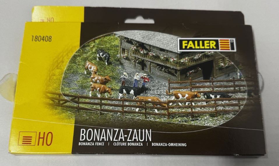 Faller Bonanza-Zaun (Fence) - Faller model trains collectible [Barcode 4104090804084] - Main Image 2