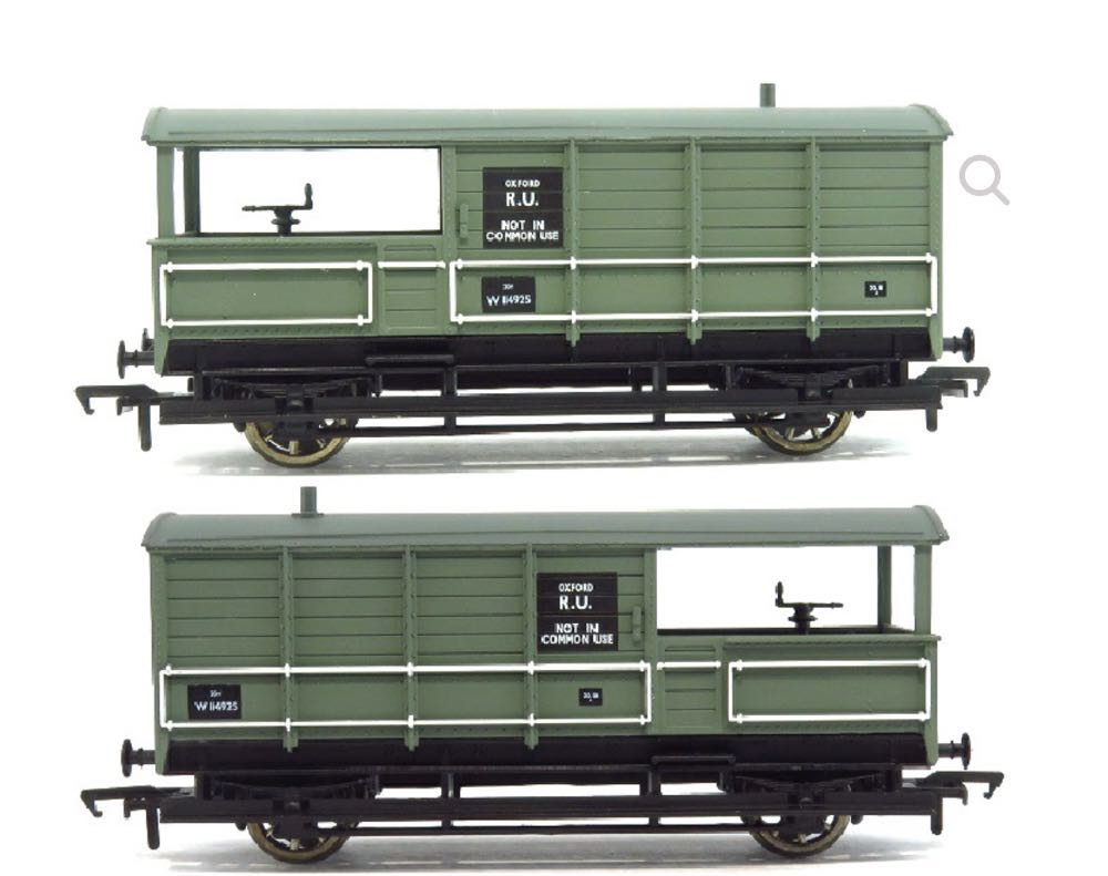 Bachmann 20 Ton Toad Brake Van BR Grey - Bachmann Branchline model trains collectible [Barcode 803393333058] - Main Image 4