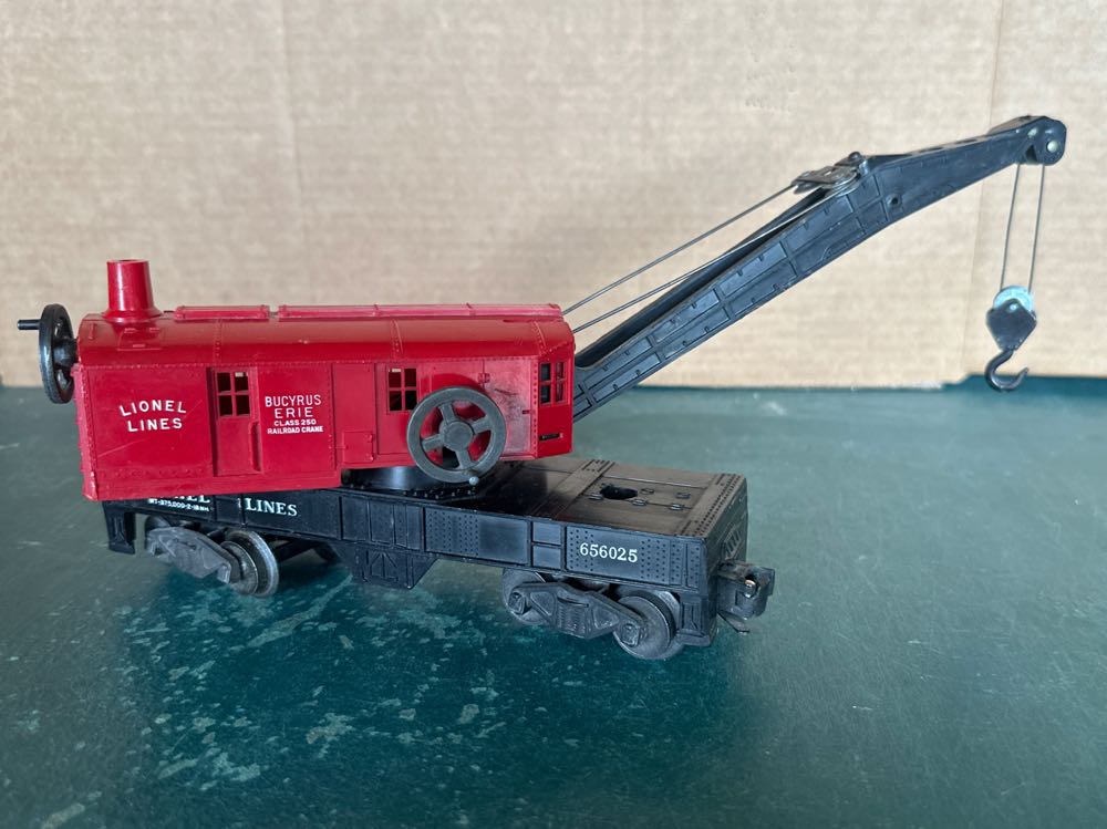 Lionel 6560-25 Bucyrus Erie Crane Car  model trains collectible - Main Image 3