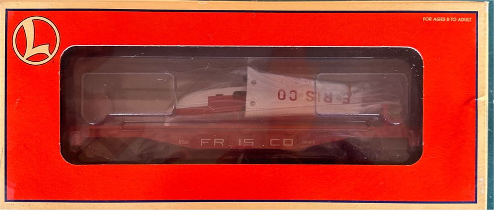 Lionel 36089 Frisco Flatcar With Airplane   model trains collectible - Main Image 1