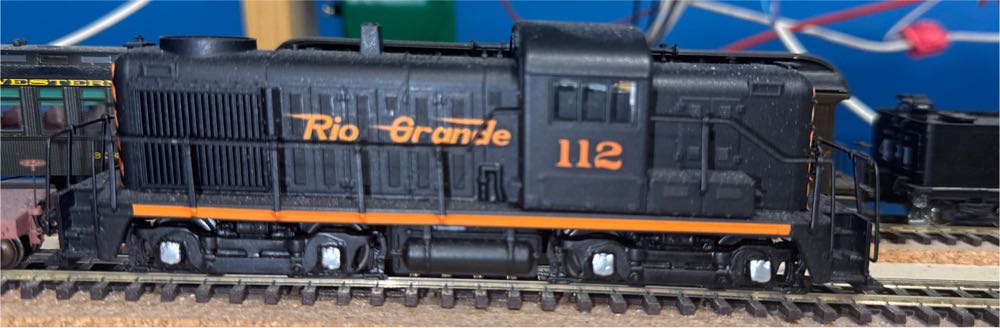 Lionel 70-8378 Wabash [550] FM Trainmaster "Bluebirdâ€ 1983