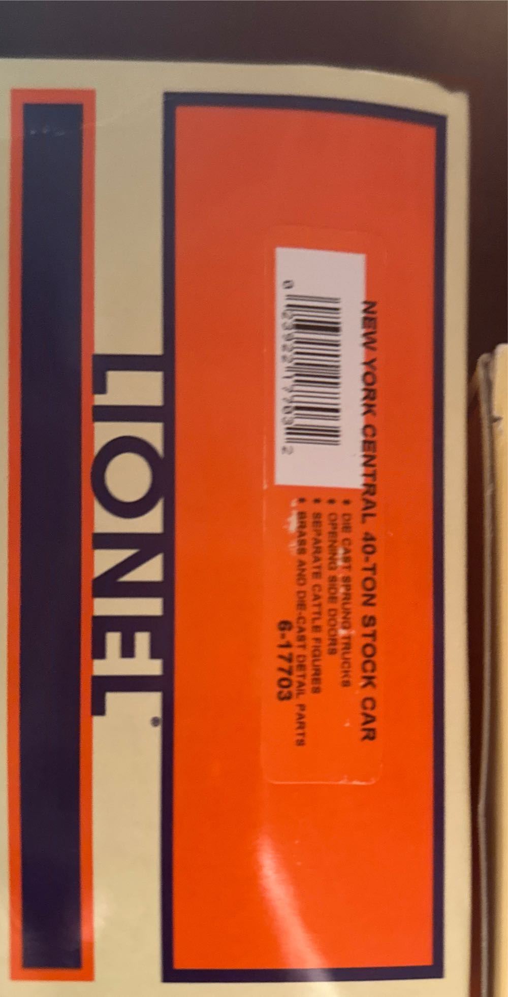 Lionel 6465A Sunoco 2-D Tank Car 