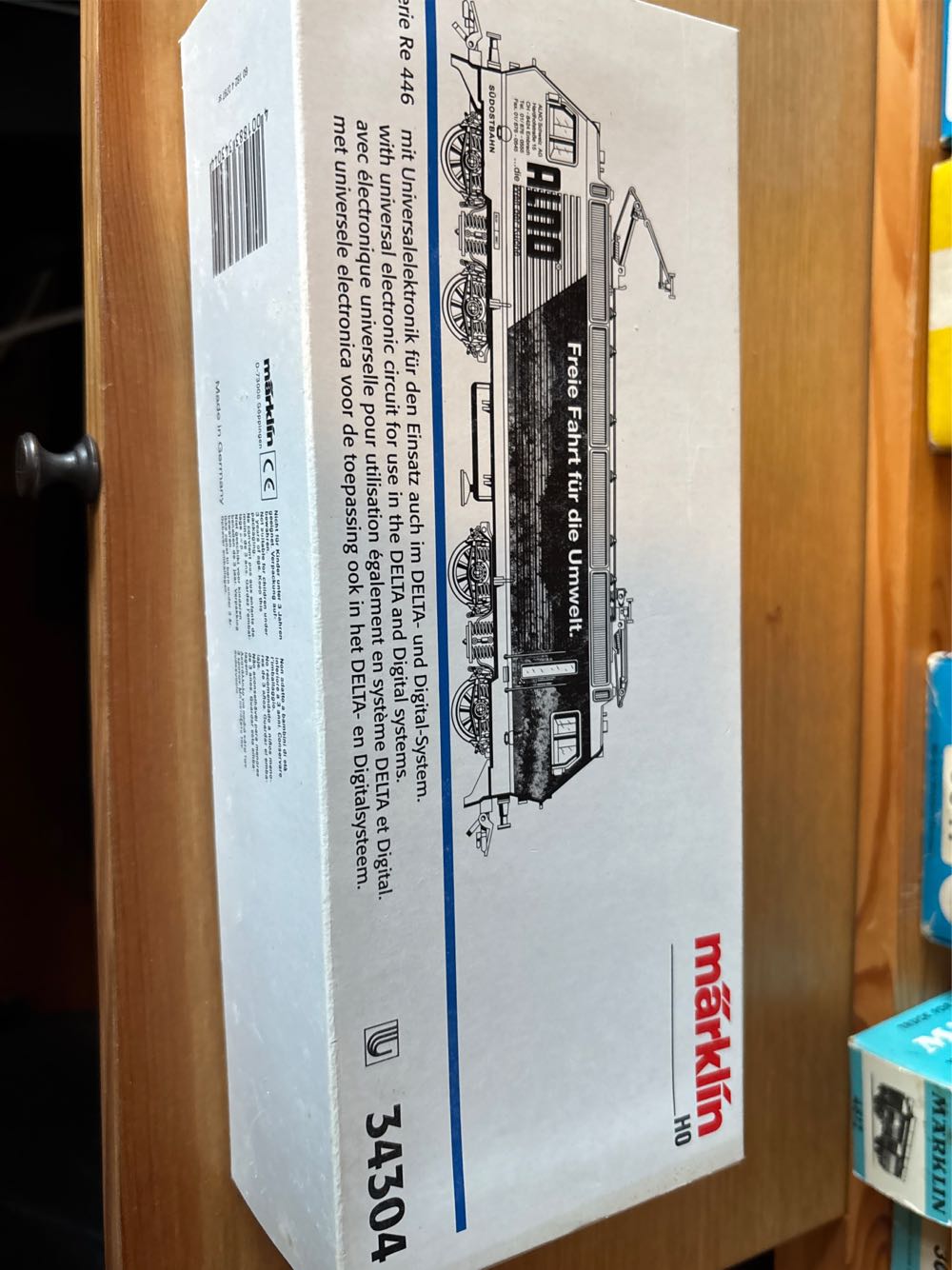 Märklin 34304 H0 Electric Locomotive Re 446 ’alno’ Of The Sob Sound Delta Dig  model trains collectible [Barcode 4001883343044] - Main Image 3