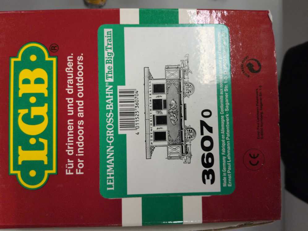 Lgb 0 Seasons Christmas Passenger Car  model trains collectible [Barcode 4011525360704] - Main Image 2