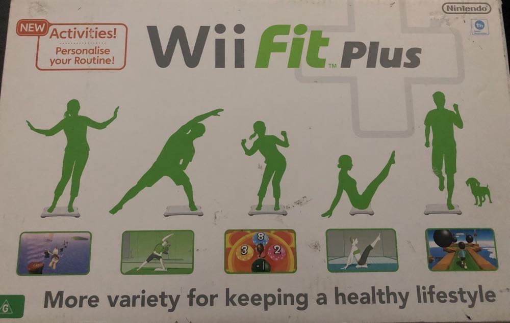 Wii Fit Plus with Balance Board