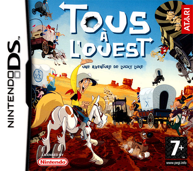 Lucky Luke Tous A L’Ouest