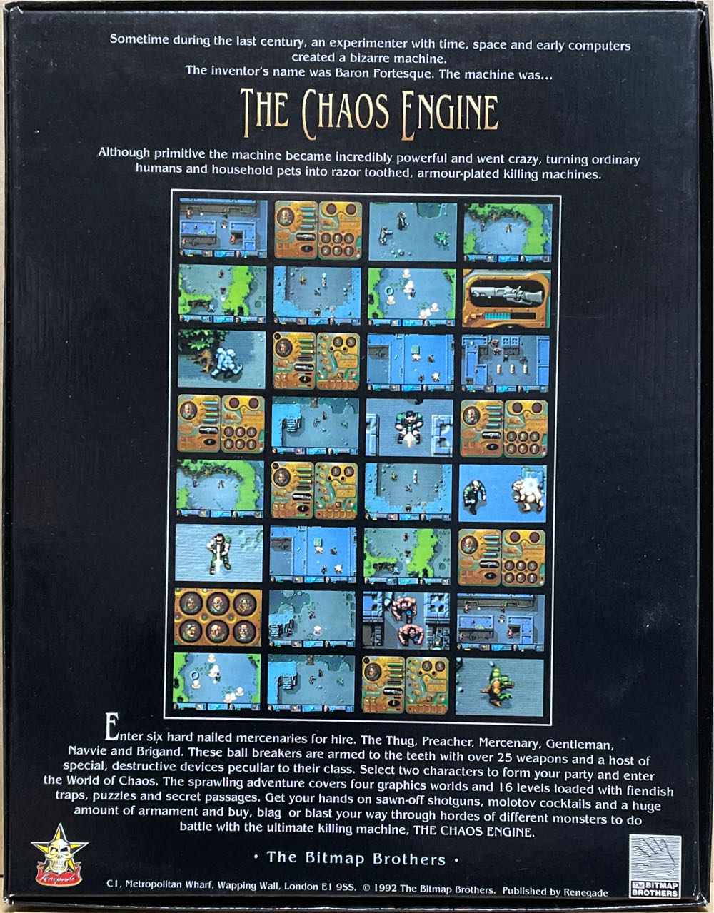 The Chaos Engine - Atari ST video game collectible - Main Image 3