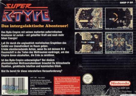 Super R-Type - Nintendo Super Nintendo Entertainment System (SNES) (Nintendo - 1) video game collectible [Barcode 045496330019] - Main Image 2