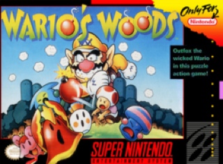 Wario’s Woods - Nintendo Super Nintendo Entertainment System (SNES) (Nintendo) video game collectible - Main Image 1