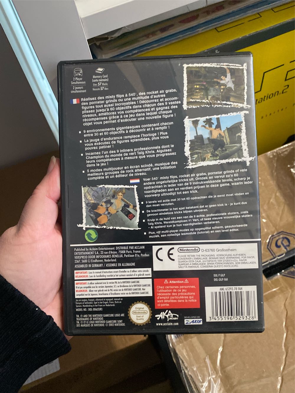 Aggressive Inline - Nintendo GameCube video game collectible [Barcode 3455196529328] - Main Image 2