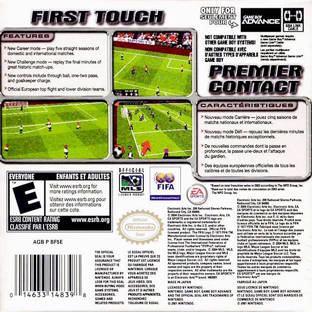 Fifa Soccer 2005 - Nintendo Game Boy Advance (GBA) (EA Sport) video game collectible - Main Image 2