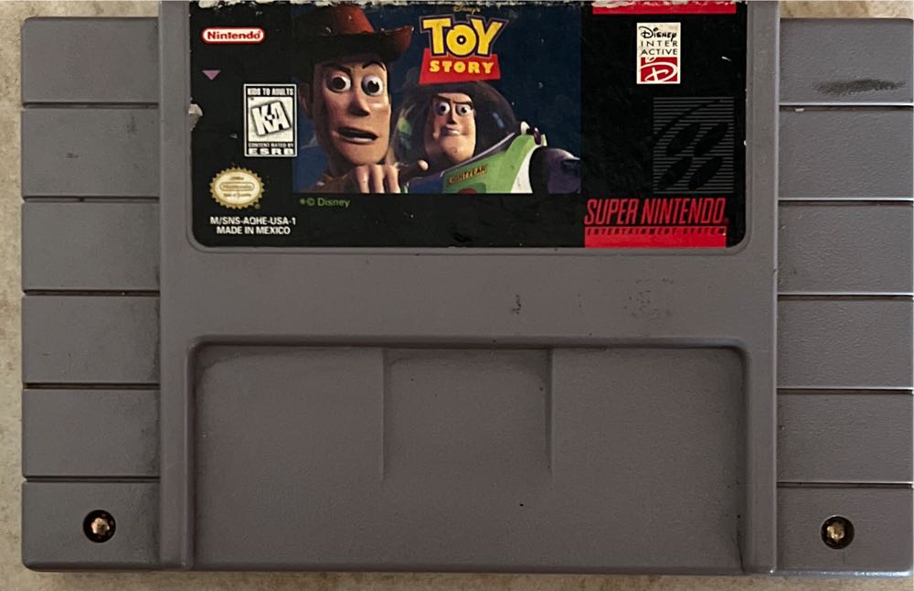 Toy Story - Nintendo Super Nintendo Entertainment System (SNES) (Disney Interactive Studios - 1) video game collectible - Main Image 3